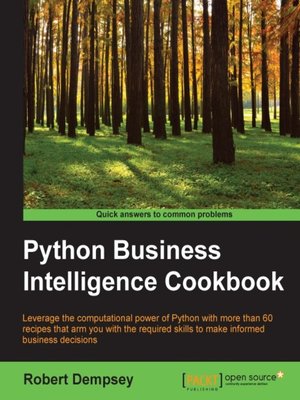 cover image of Python Business Intelligence Cookbook